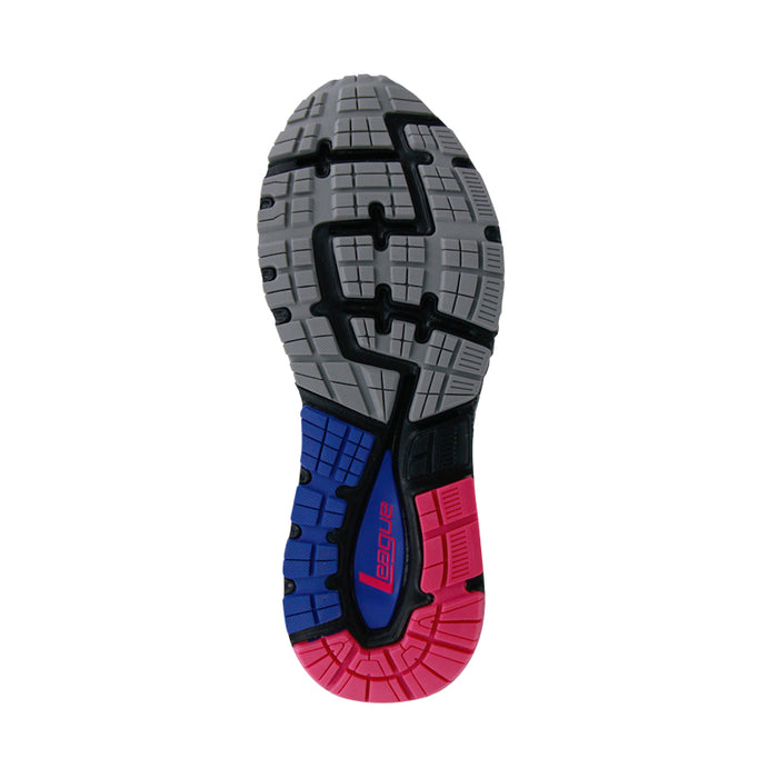 Ghiza Black/Blue Sepatu Lari Pria