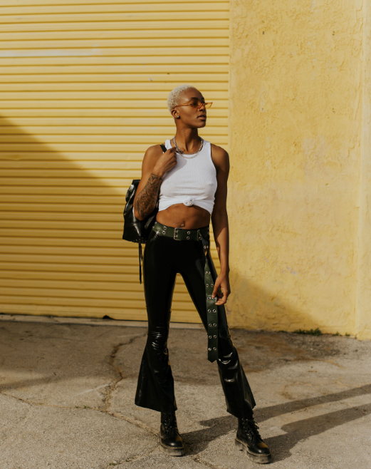 Gimme Danger Belt Womens - Vex Inc. | Latex Clothing