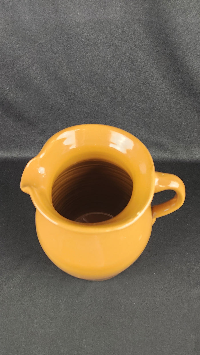 Glazed Stoneware Pitcher