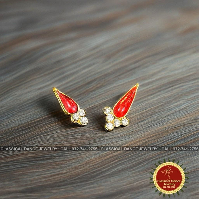 Classical Dance Jewelry Goddess Varalakshmi White Stone Tilakam Bindi Alankaram | Ammavaru Amman Deity Designer Pooja Festivals Wedding | Classical Dance Jewelry