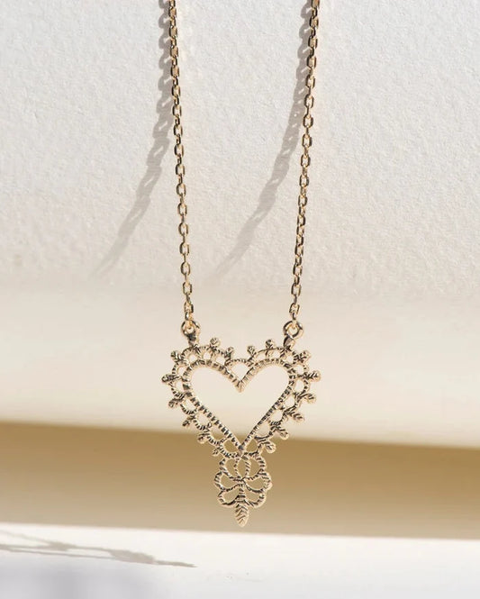 Gypsy Love Necklace | Gold