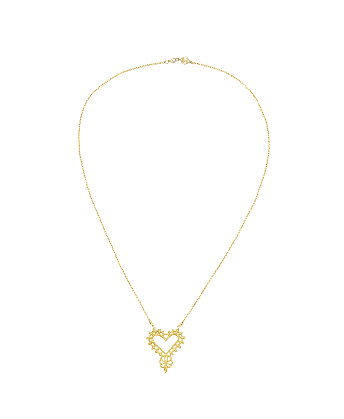 Gypsy Love Necklace | Gold