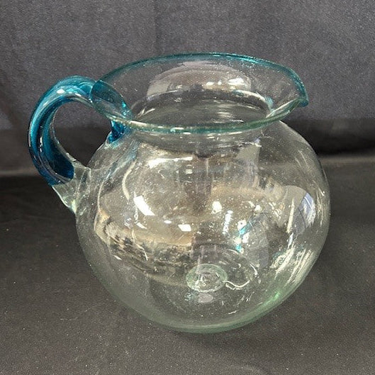 Hand Blown Glass Pitcher