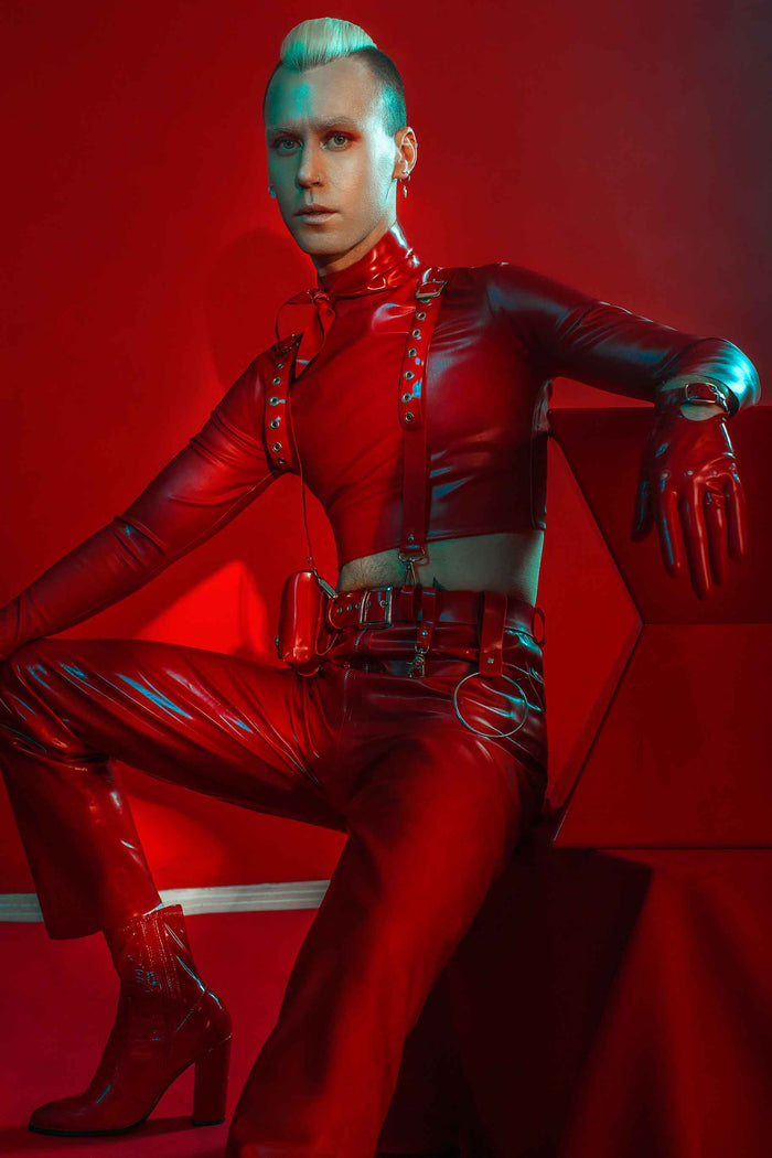 Harness Suspenders SAMPLE Mens - Vex Inc. | Latex Clothing