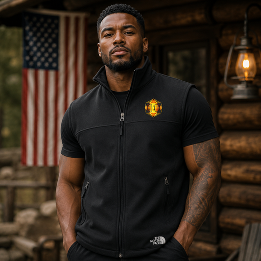 Hebrew World™ (01–01) — The Radiant Six™ | Men's Ridgewall Soft-Shell Vest
