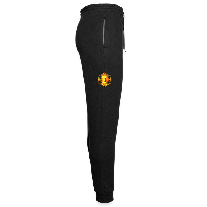 Hebrew World 01-01 Designer Jerzees Unisex Joggers - black/asphalt