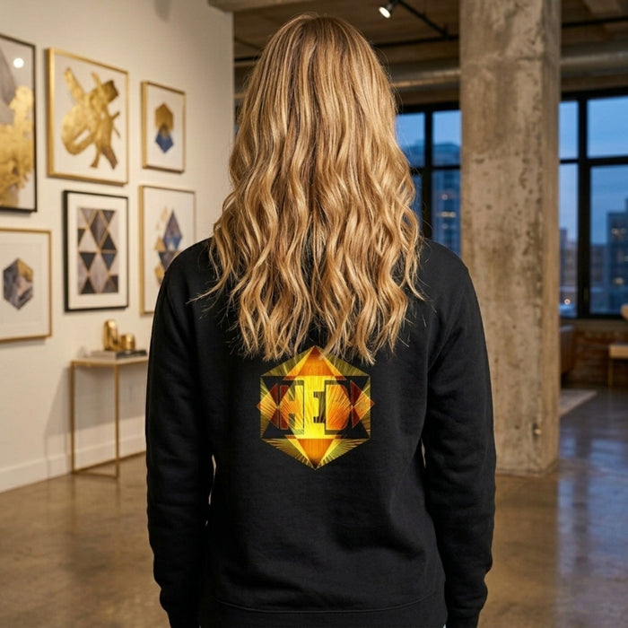 Hebrew World™ (01–01) — The Radiant Six™ | Unisex NuBlend Fleece Zip Hoodie
