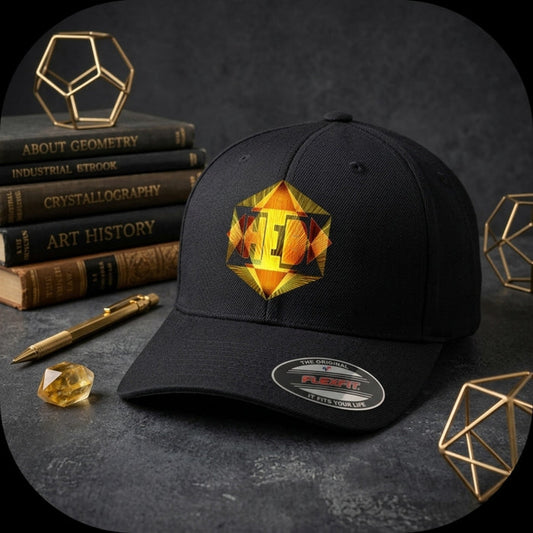 Hebrew World™ (01–01) — The Radiant Six™ | Wool-Blend Baseball Cap