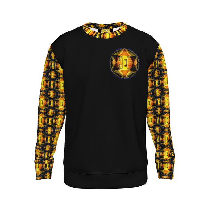 Hebrew World™ (01–02) — Royal Radiance™ | Unisex Sweatshirt