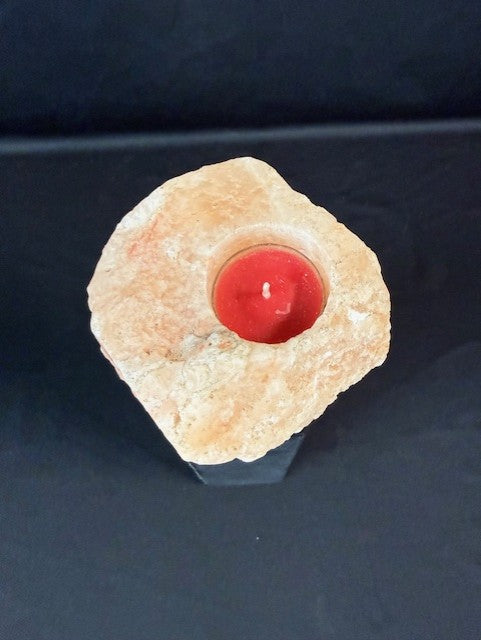 Himalayan Salt Candleholder