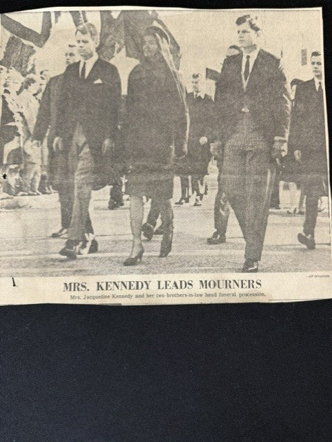 Historic Newpaper 1963-64  JFK Assassination  Tucson Daily Citizen