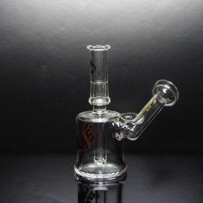 Hitman Glass  Phase 2 Hammer Head  (Gold flame on mouth piece)