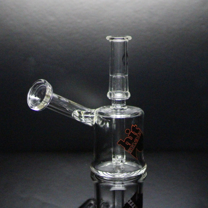 Hitman Glass  Phase 2 Hammer Head  (Gold flame on mouth piece)