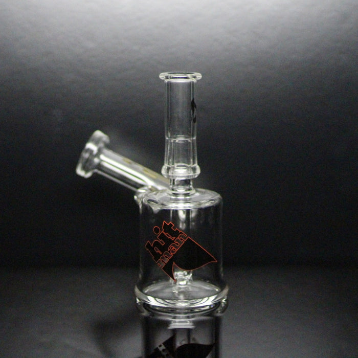 Hitman Glass  Phase 2 Hammer Head  (Gold flame on mouth piece)