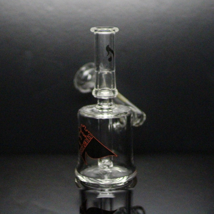 Hitman Glass  Phase 2 Hammer Head  (Gold flame on mouth piece)