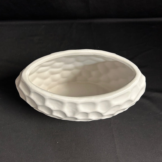 Honeycomb Oval Art Pot/Vase