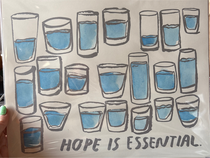 Hope is Essential Print (Out of Print from People I’ve Loved)