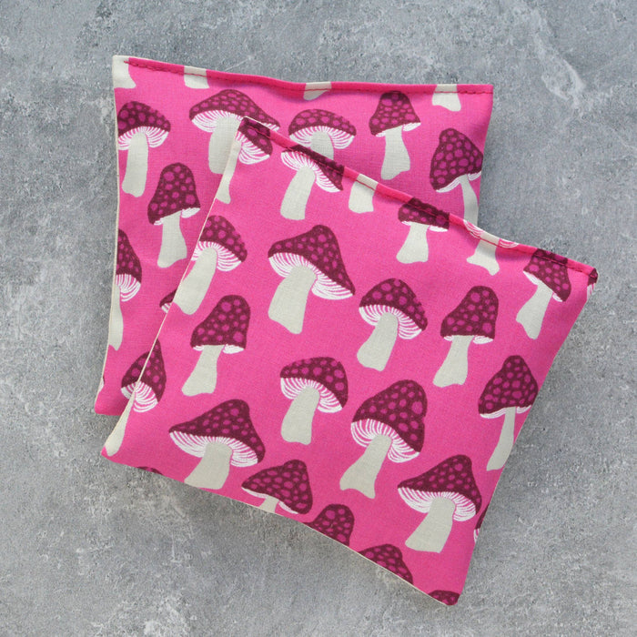 Hot Pink Mushroom Party Lavender Sachet Bundle