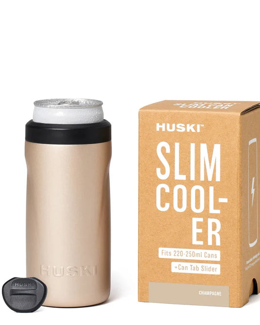 Huski Slim Can Cooler | Champagne