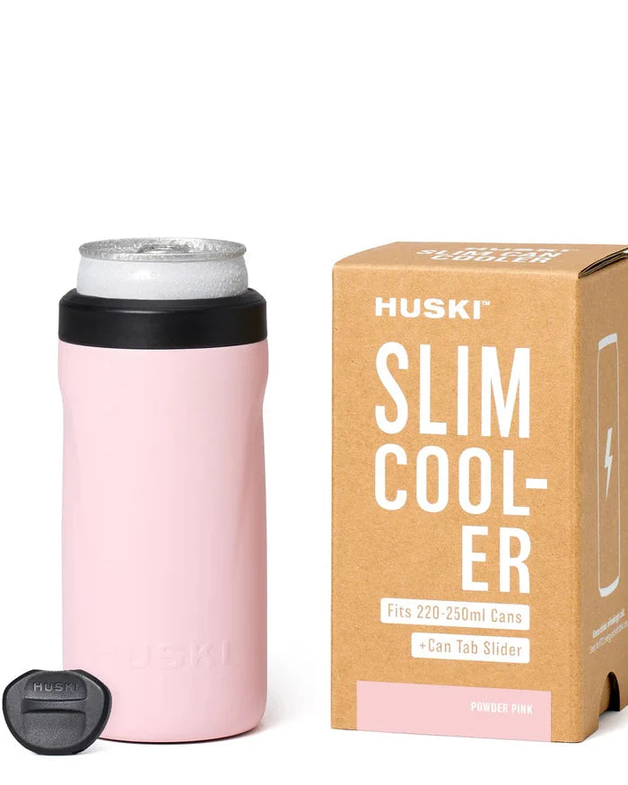 Huski Slim Can Cooler | Powder Pink