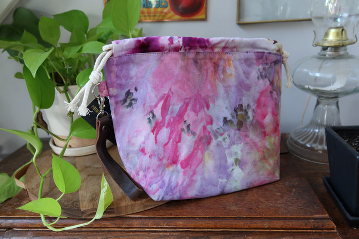 Ice Dyed Project Bag #22