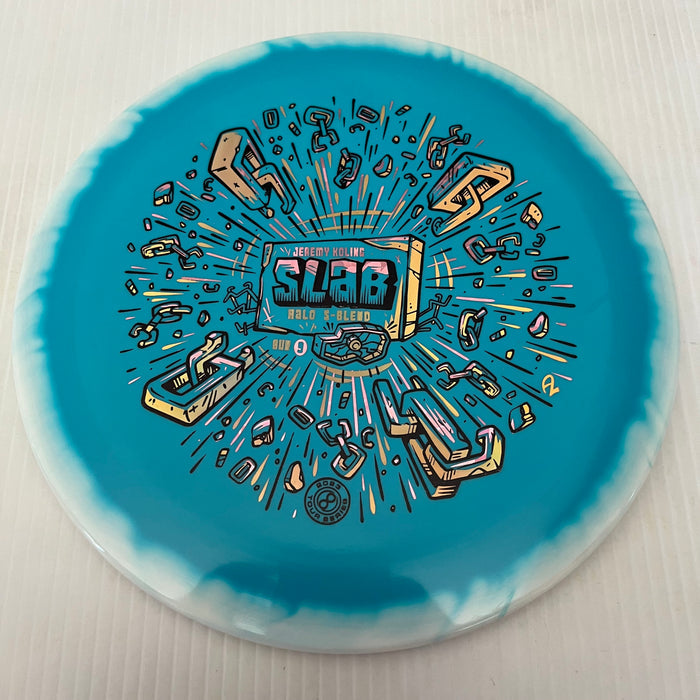 White Halo/Teal Flight Plate 11 / 173-5 grams