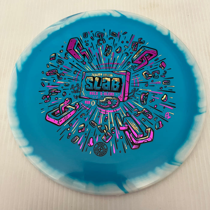 White Halo/Teal Flight Plate 15 / 173-5 grams