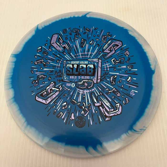 White Halo/Blue Flight Plate 17 / 173-5 grams
