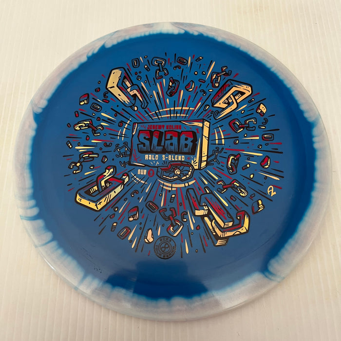 White Halo/Blue Flight Plate 22 / 173-5 grams