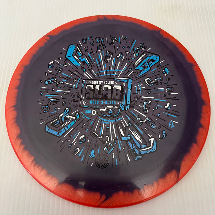 Orange Halo/Dark Purple Flight Plate 27 / 173-5 grams