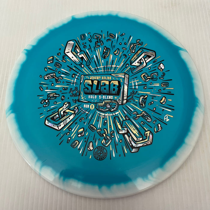 White Halo/Teal Flight Plate 30 / 173-5 grams