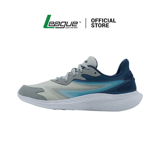 Inizio Grey/Blue Sepatu Lari Unisex