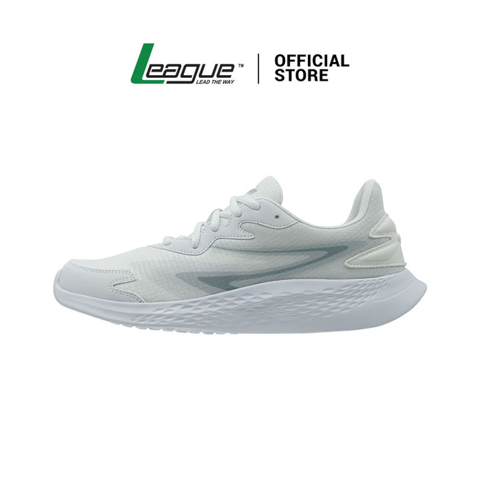 Inizio White/Grey Sepatu Lari Unisex