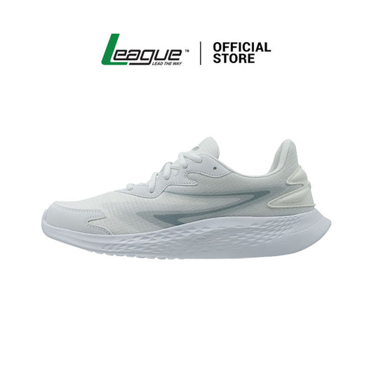 Inizio White/Grey Sepatu Lari Unisex