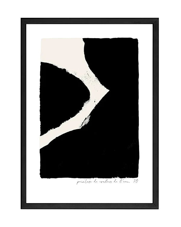 Ink Print | A2 Black Framed