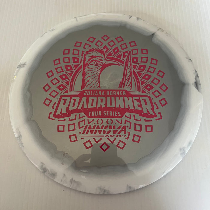 White Halo/Pink Stamp / 173-5 grams