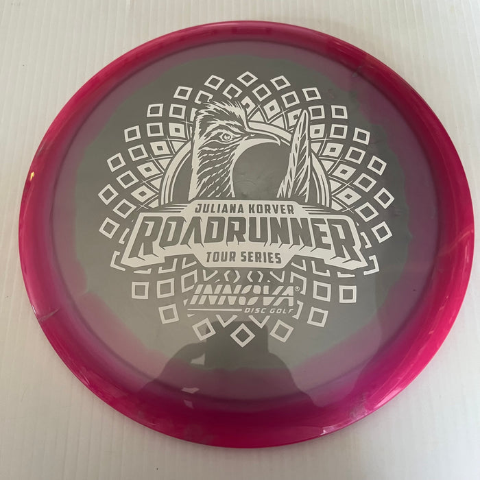 Pink Halo/White Stamp / 173-5 grams