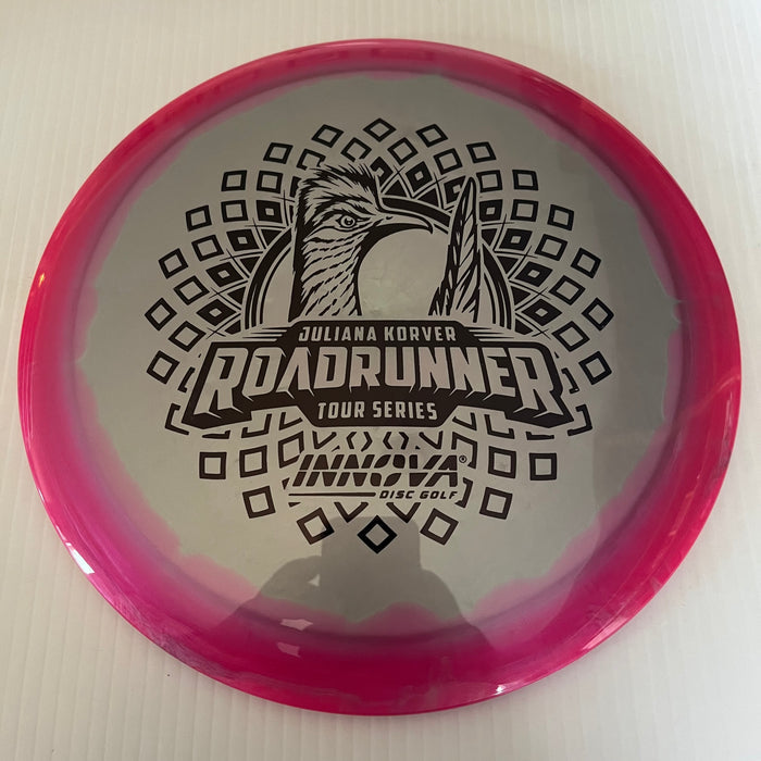 Pink Halo/Black Stamp / 173-5 grams