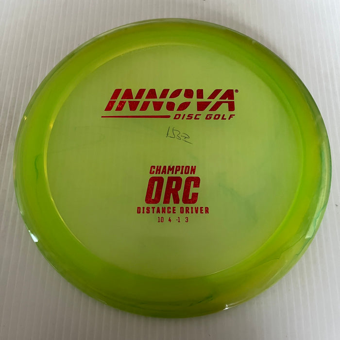 Swirly Greens/Red Sparkle Stamp/173-5g