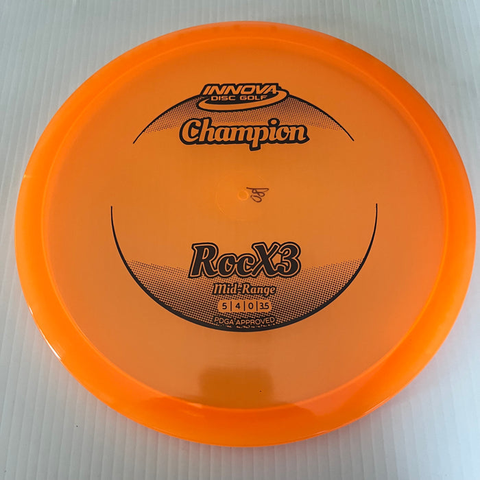Orange/Black Stamp / 180 grams