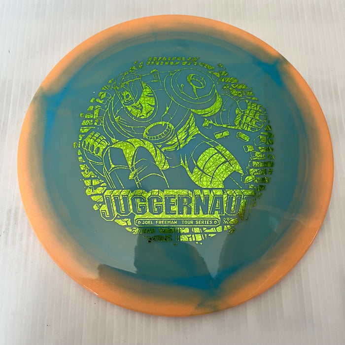 Glow Orange Halo/Green Lasers Stamp / 173-5 grams