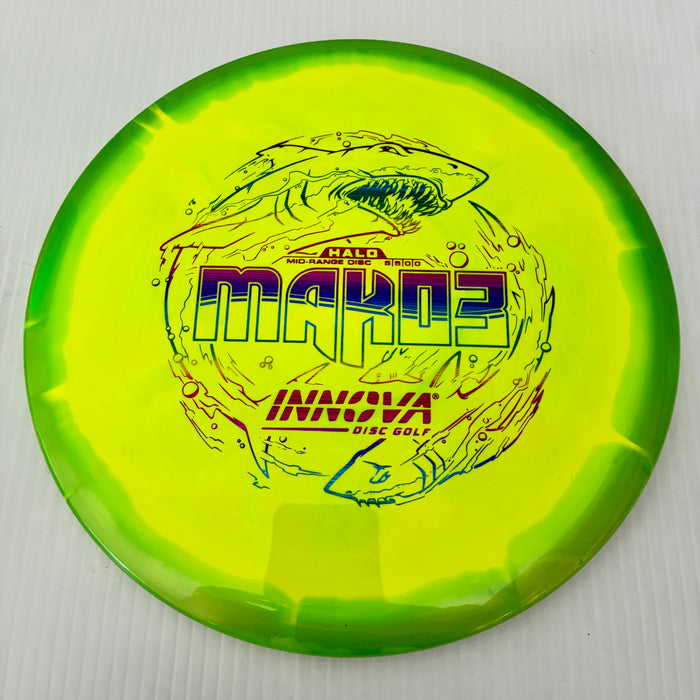 Green Halo with Yellow Plate/Rainbow Lasers Stamp/180g