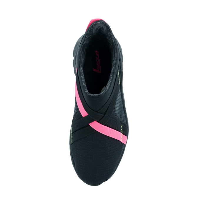 IU Black/Pink Slip-On Wanita