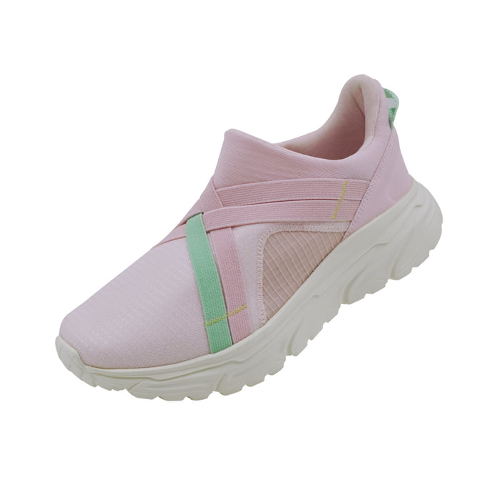 IU Pink/Blue Slip-On Women