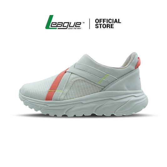 IU White/Red Slip-On Wanita