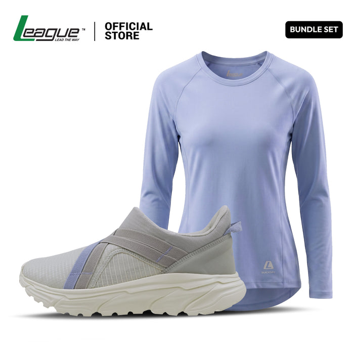 IU Women's LS Grey Bundle
