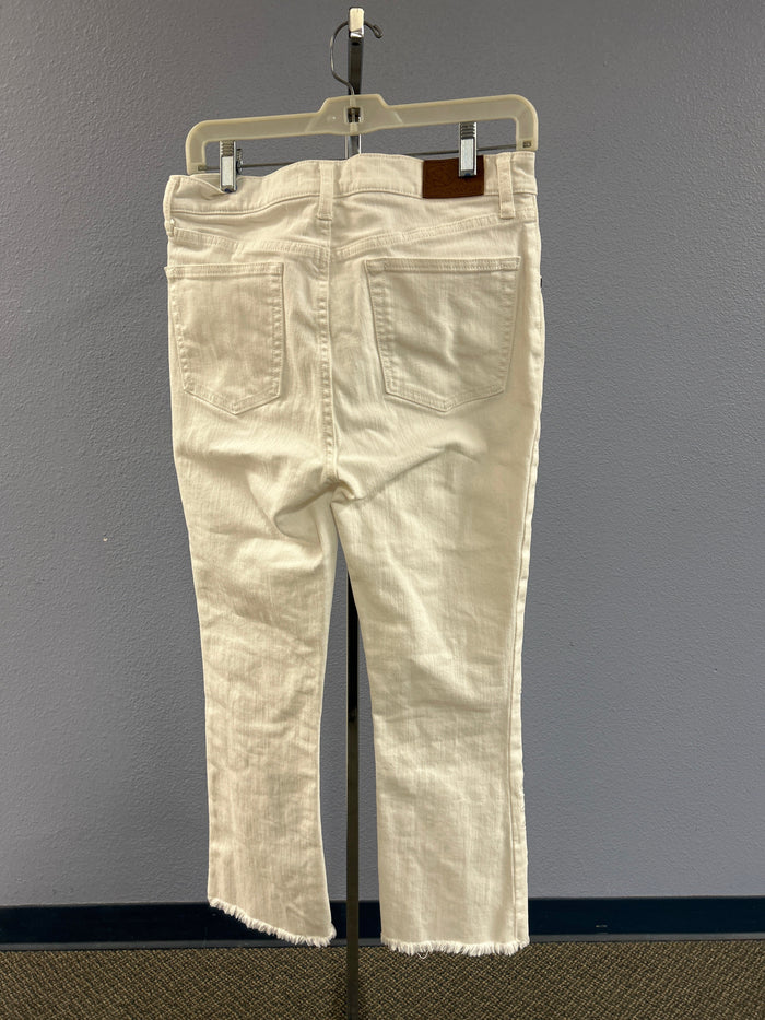 Johnny Was Cropped Baby Boot jeans embroidered