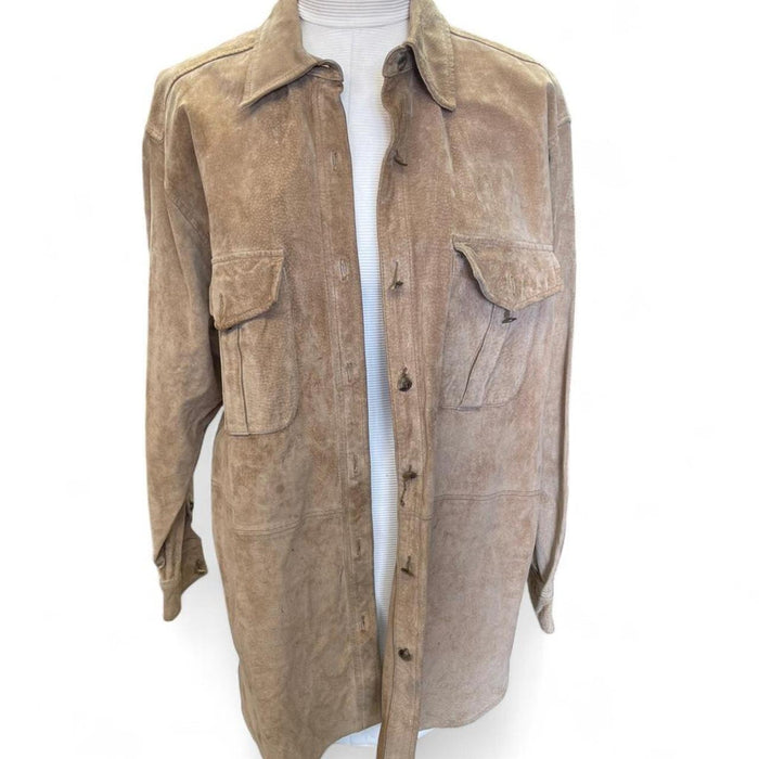 Jones new york tan suede jacket
