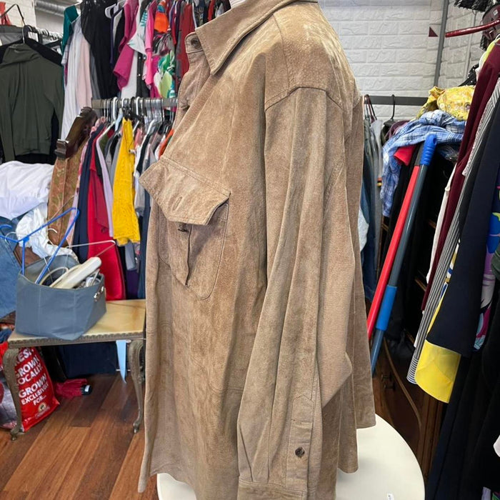 Jones new york tan suede jacket