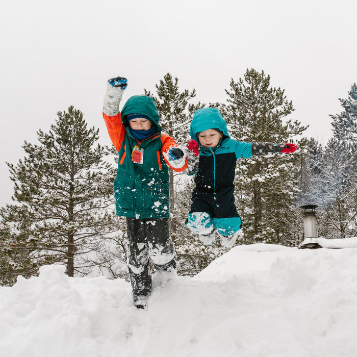 Snow Sleeves keep wrists warm and dry so everyone can have more fun in the snow.